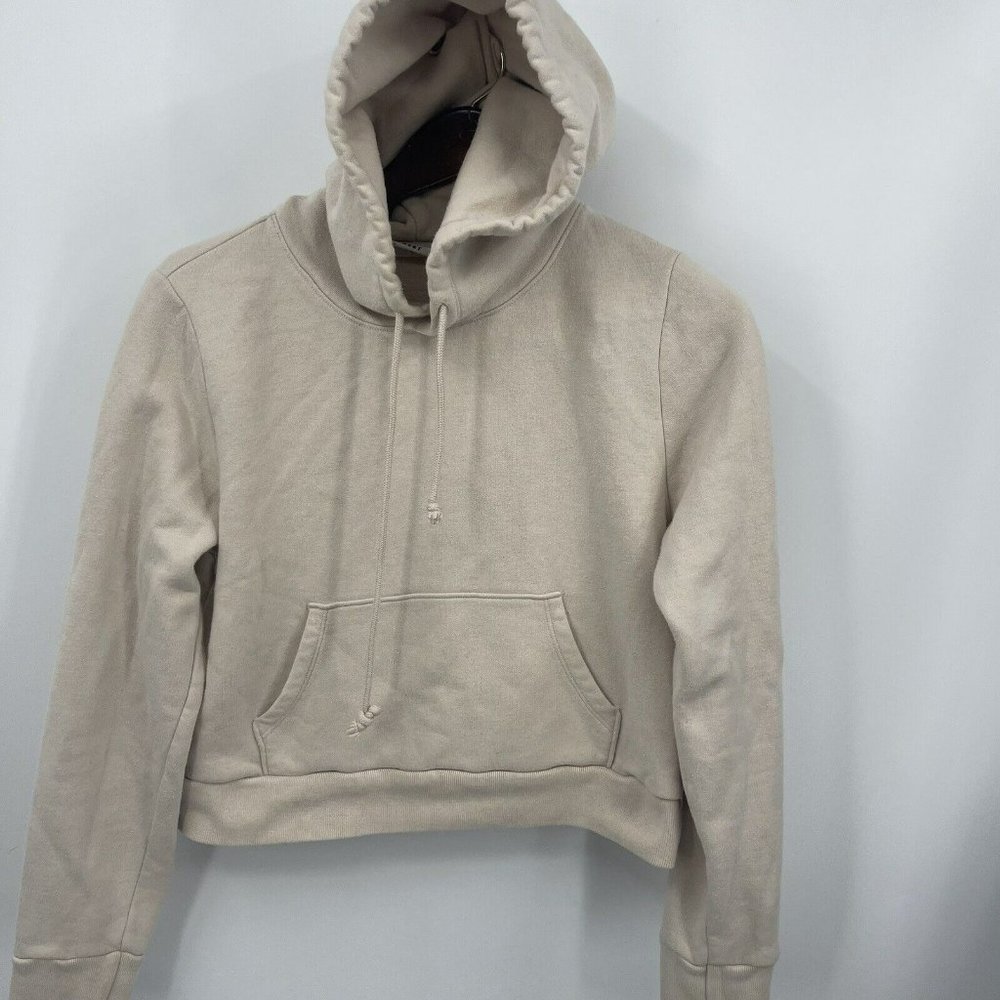 Aritzia Sunday Best Hoodie Womens Size Medium Blush Pink Pocket READ DETAILS